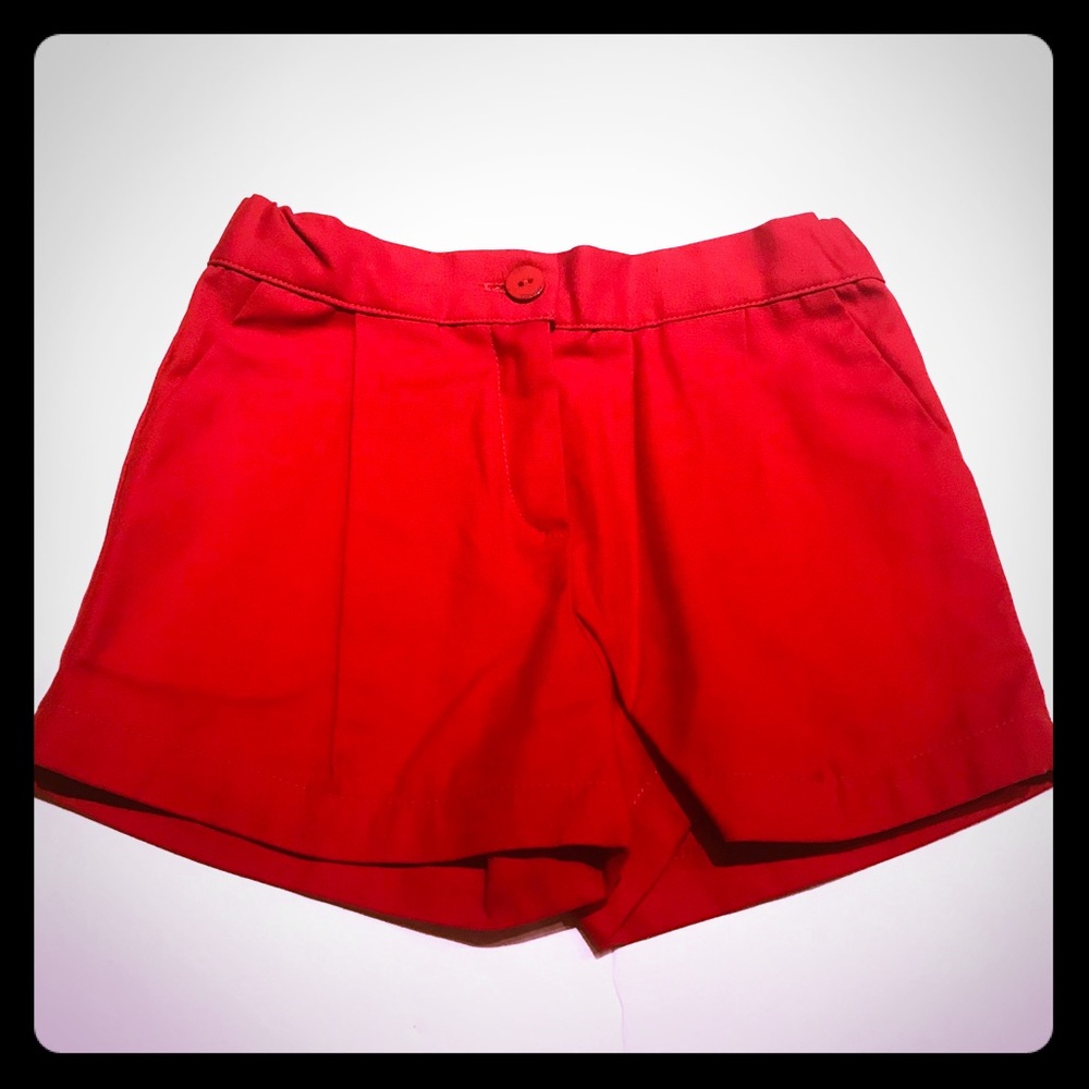 EUC Motoreta Spain Red Shorts Size 4 and 5 (2)